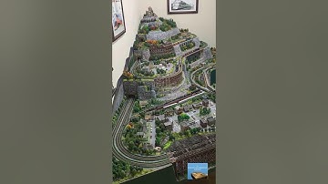 N scale multi level layout
