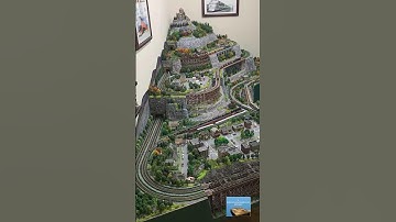 N scale multi level layout