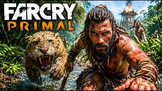 FIGHTING A SABER-TOOTH BEAST AND ITS PACK IN FAR CRY PRIMAL! ☠️