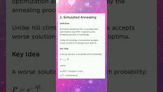 CP25C01 UNIT 5 Heuristic Algorithms: Local search, simulated annealing, genetic algorithms #live