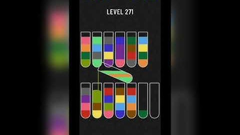 Water sort puzzle level 271