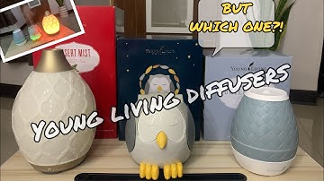 Young Living diffusers | Desert mist | Feather the Owl | Sweet aroma | New Oilbularya