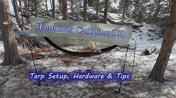 Hammock Camping 101 | 5 different tarp setups for your hammock