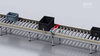 4DPRO: TOTE IDENTIFICATION WITH BAR CODE SCANNER AND FIELDBUS MODULE