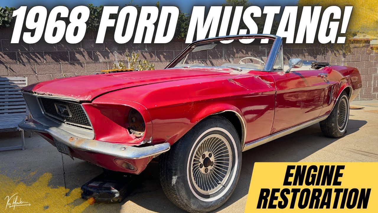 Реставрация 68 Mustang! Капитальный ремонт двигателя 302! Часть 3