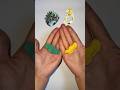Color Mix 💚+💛=? Guess The Result!👀 #guesscolor #satisfying #shortvideo #colormixing #claymixing