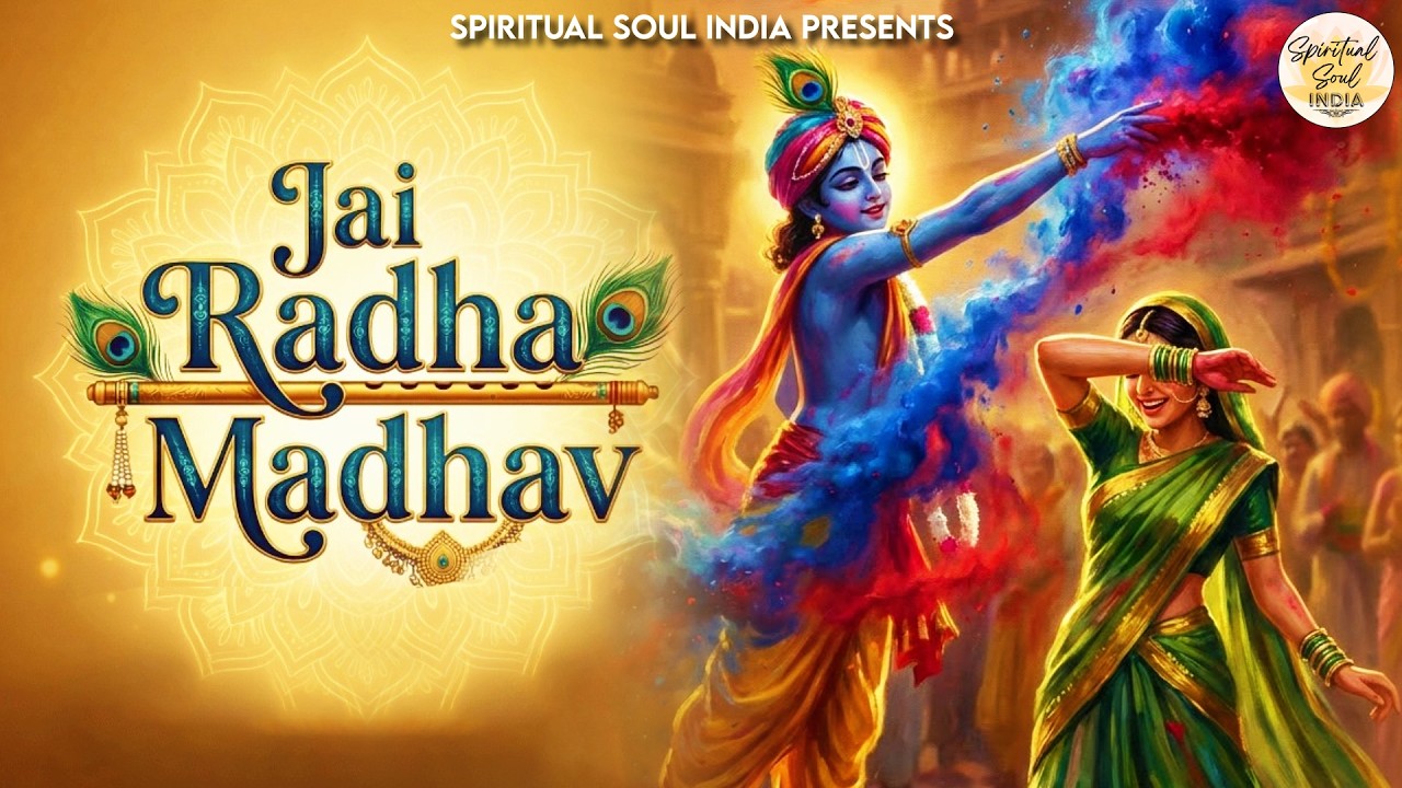 Jai Radha Madhav Jai Kunj Bihari | Holi Krishna Bhajan to Feel Divine Love and Celebration