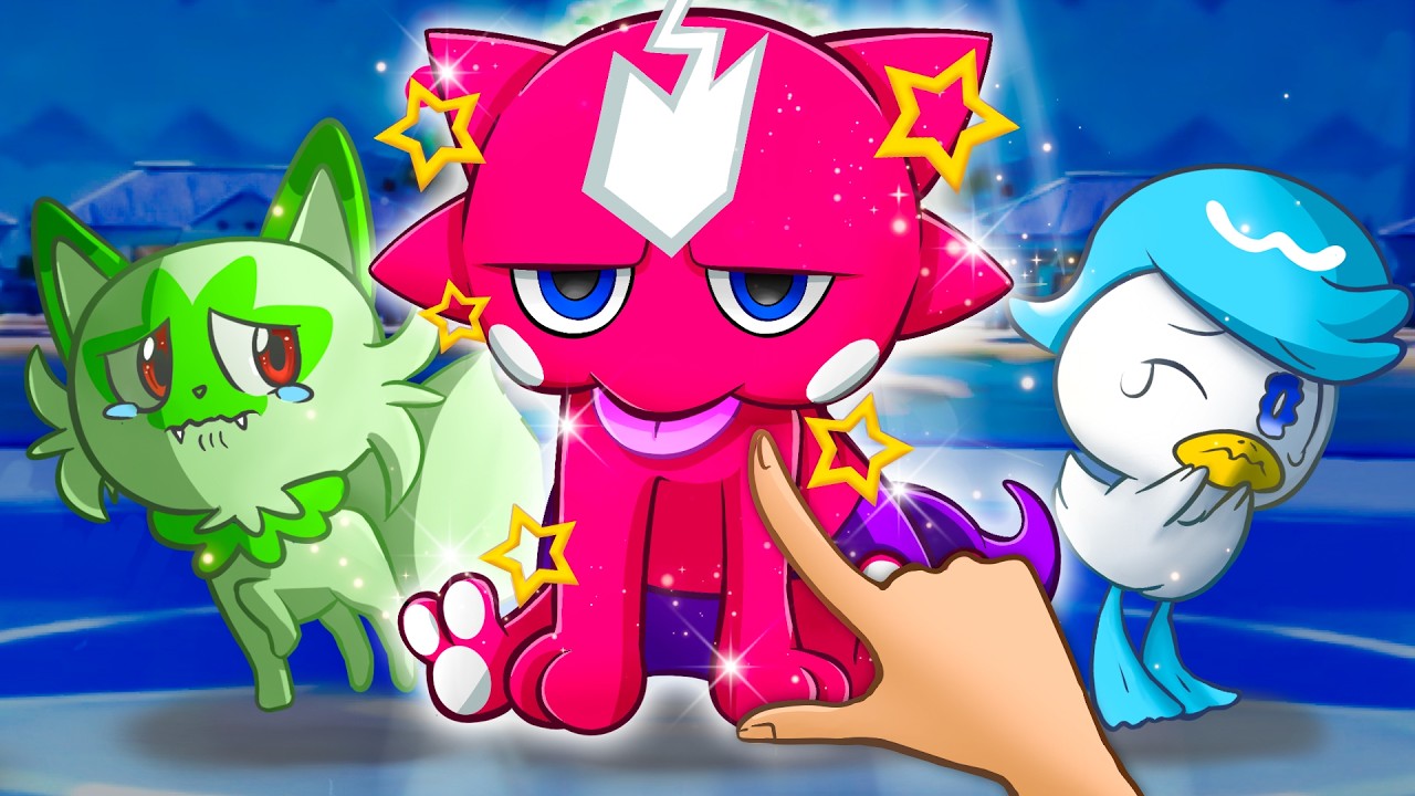 Pokemon Violet But I can ONLY use SHINY PINK Pokemon