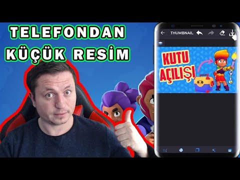 KÜÇÜK RESİM & KAPAK RESMİ NASIL YAPILIR NASIL EKLENİR TELEFONDAN thumbnail yapma youtube