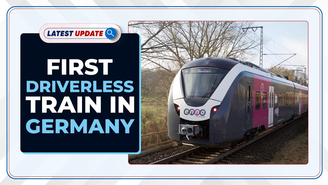 First Driverless Train In Germany : Latest update | Drishti IAS English – Watch On YouTube