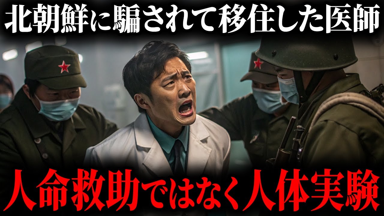 【地獄】北朝鮮に移住した医師の地獄の生活とは