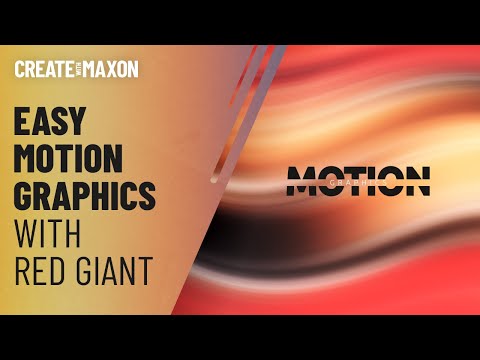 Видео: Easy Motion Graphics Templates (2/4) – Create with Maxon