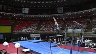Kristal Uzelac - Uneven Bars - 2001 Visa American Cup screenshot 5