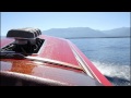My Sin and Mercury run at the South Lake Tahoe Wooden Boat Classic