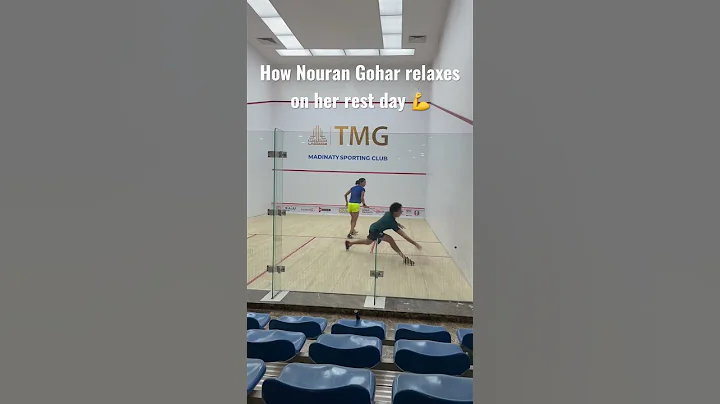 How World No.1 Nouran Gohar relaxes on her rest day!