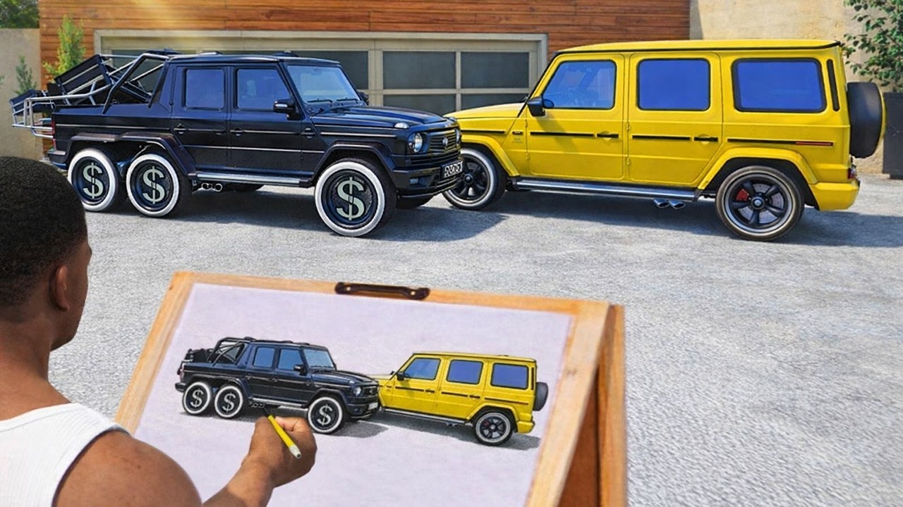 Franklin and Shinchan got two G wagons.