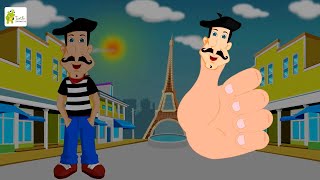 French Finger Family - Kids Nursery Rhymes