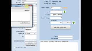 signature pad/ capture currency exchange by cgi design screenshot 2