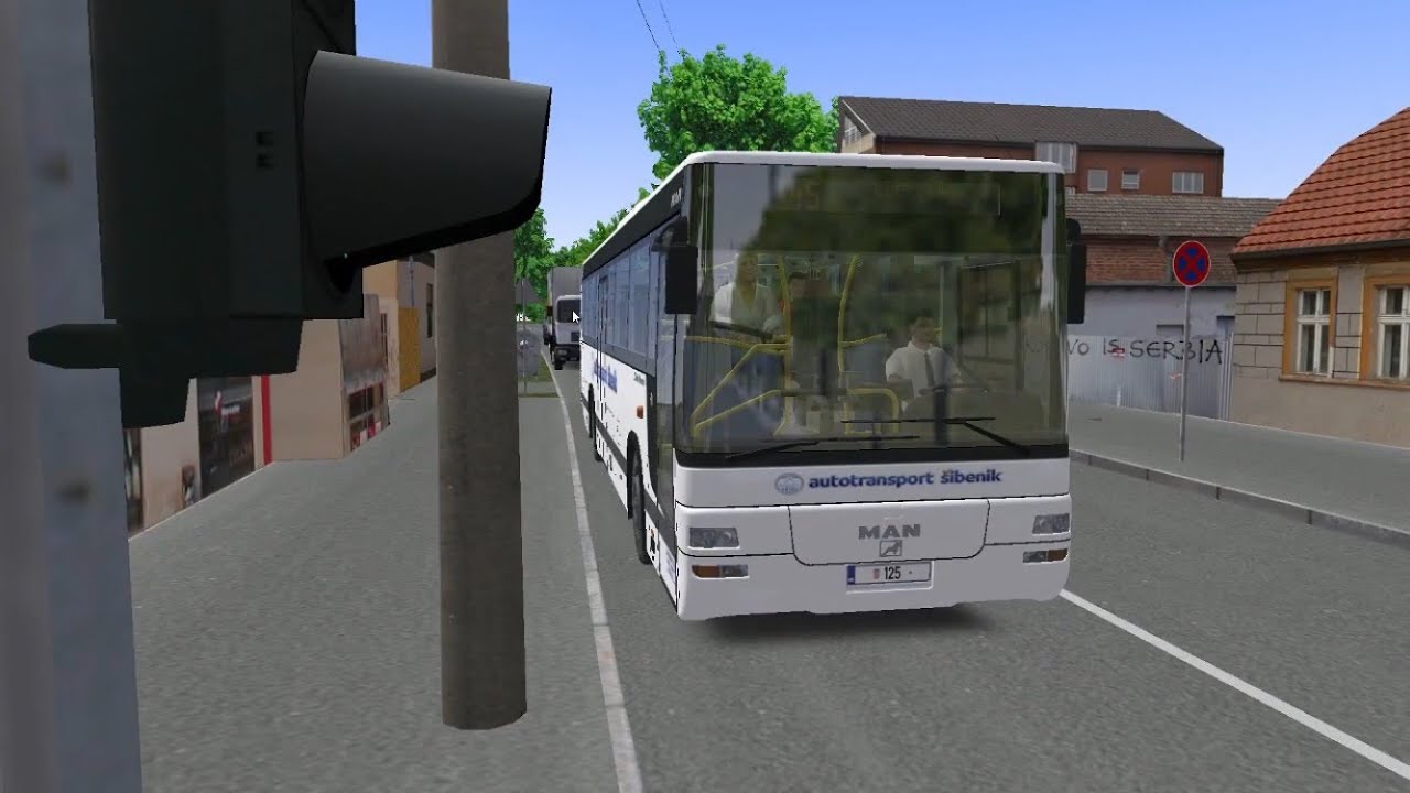 OMSI 2 Belgrade map: Line 45 - Zemun Novi grad - Blok 44 (+download map and bus)