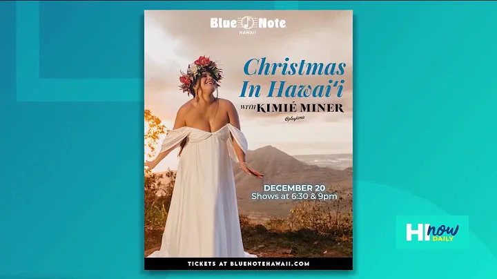 Kimié Miner shares holiday hope, new music, and where to watch “Christmas in Hawai‘i” this season...
