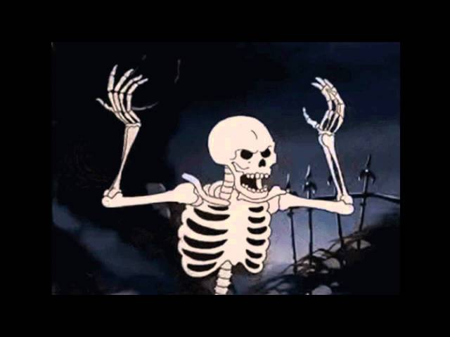 Spooky Scary Skeletons Gif - IceGif