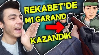 REKABETTE M1 GARAND İLE OYNADIM KAZANDIK !! ÇILDIRIYORUM !! ZULA