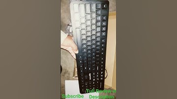 Amazon Basics wired Keyboard and Mouse Combo