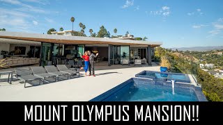 $9MILLION MOUNT OLYMPUS MANSION WITH STUNNING LA VIEWS!!!