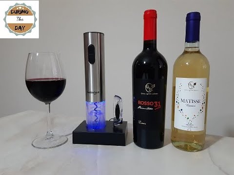 Cavatappi elettrico - Per stappare le bottiglie di vino in tutta