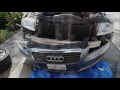 Remove Audi A8L D3 Front Bumper Cover (revised)