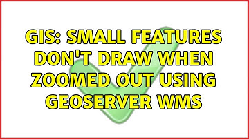 GIS: Small features don