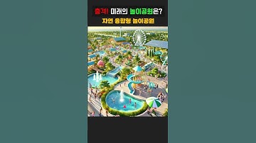 충격! 미래의 유행하는 놀이공원은? #chatgpt #stable diffusion #AI video