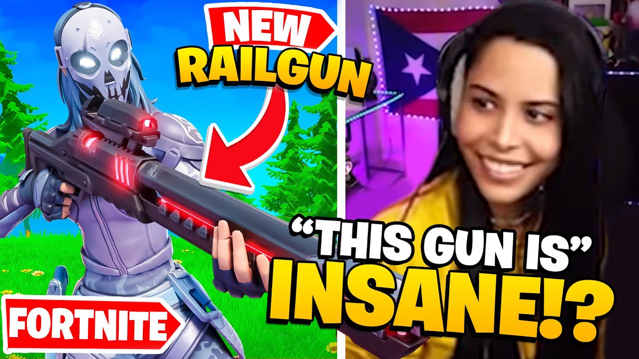 The *NEW* Rail Gun Is Broken ??? - Chica