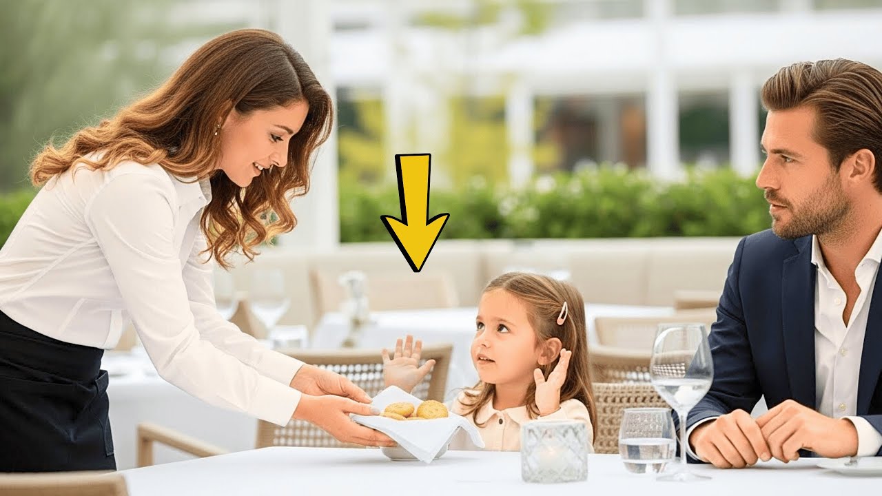 Тя донесе бисквити в салфетка на момичето… без да знае, че е дъщеря на овдовял милионер.