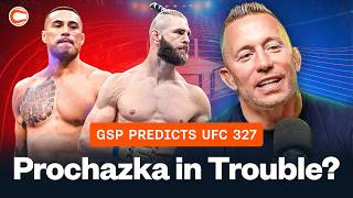 Celebrity GSP Predicts Prochazka vs Ulberg | UFC 327 Breakdown Profile