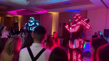 LED Robot Show at Quinceanera with SAPS Entertainment