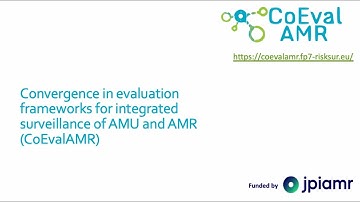Convergence in evaluation frameworks for integrated surveillance of AMU and AMR (CoEvalAMR)