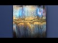 Gorgeous! Art Alchemy Acrylic Pour Swipe....MUST SEE!