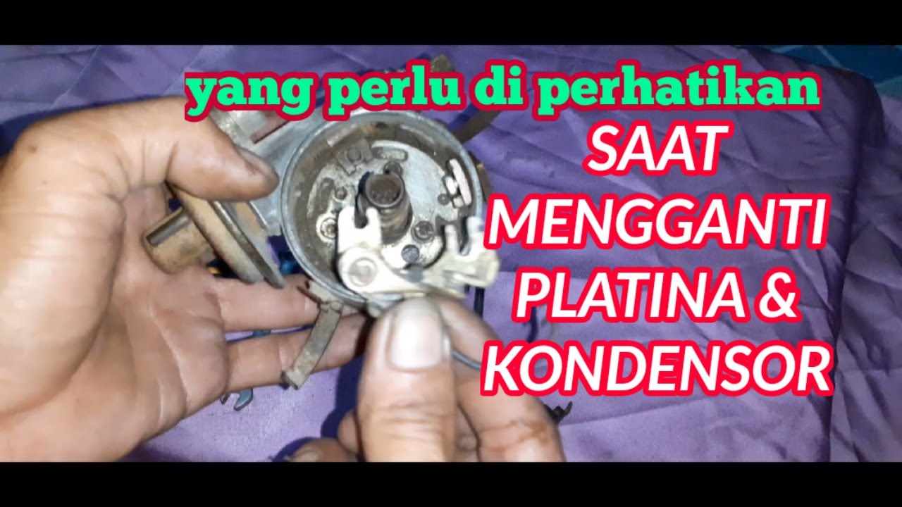 Cara mengganti & menyetel platina pada mobil untuk pemula YouTube