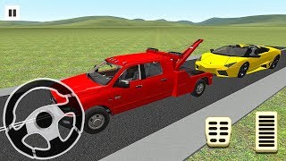 Towing Cars Rescue Simulator - Car Tow Truck Transporter 3D - Android Gameplay screenshot 3