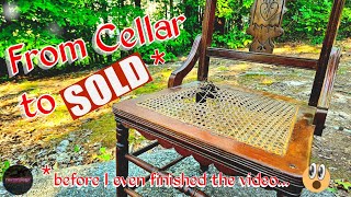 Can an antique chair really be flipped for hundreds these days?