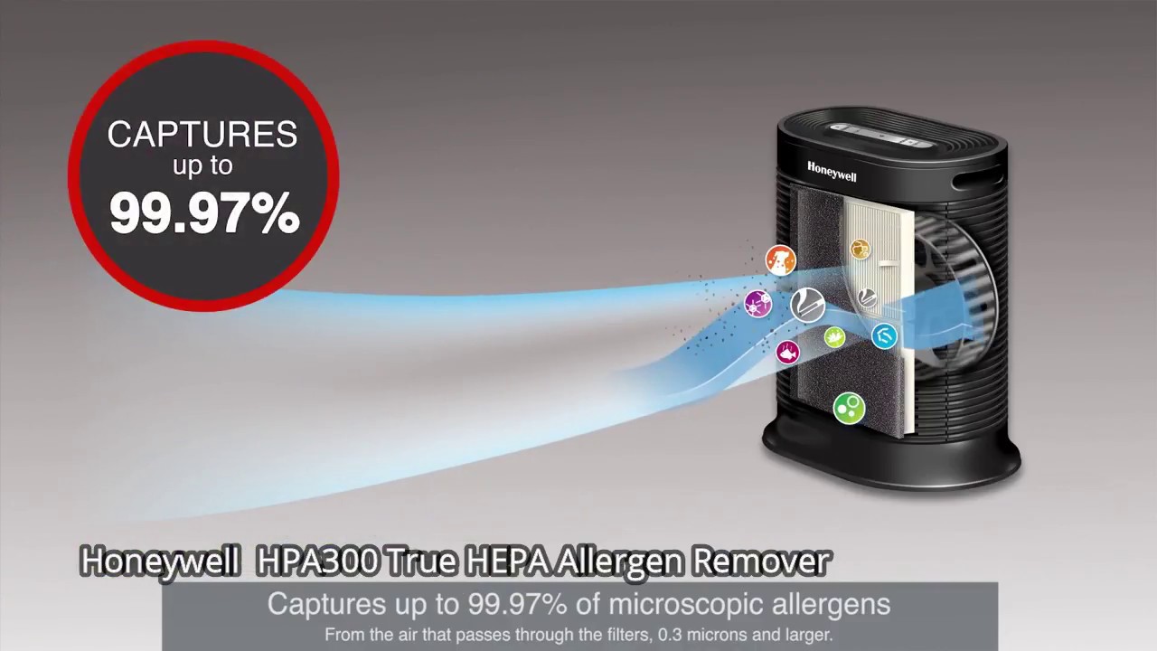 Honeywell HPA300 Air Purifier Review!+ Honeywell HPA300 True HEPA Allergen Remover Review