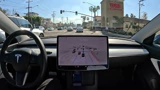 Raw 1x: Tesla Torrance Service Center on Full Self-Driving Beta 10.69.3.1