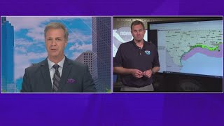 KHOU 11 Chief Meteorologist David Paul talks with NHC Director Dr. Michael Brennan about PTC 1