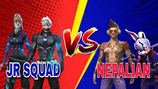 JR SQUAD VS NEPALIAN | Costume match | Np Brothers gaming