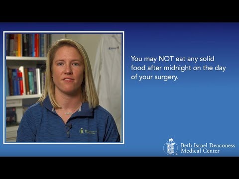 Vídeo: Es pot beure aigua abans de la cirurgia?