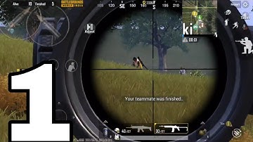 BATTLEGROUNDS MOBILE INDIA - Gameplay Walkthrough Part 1 - Tutorial (iOS, Android)