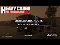 Heavy Cargo The Truck Simulator |PS5| Challenging Route | Can I Get 3 Stars 🌟? #heavycargo #ps5 