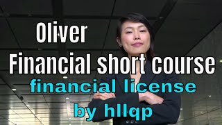 Oliver Financial short course. Start to get your financial license by online study with hllqp
