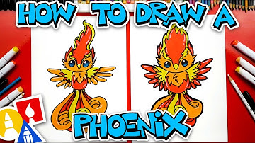 How To Draw A Cute Phoenix